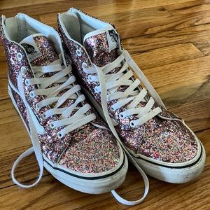 Glitter Hi-Sk8 Vans